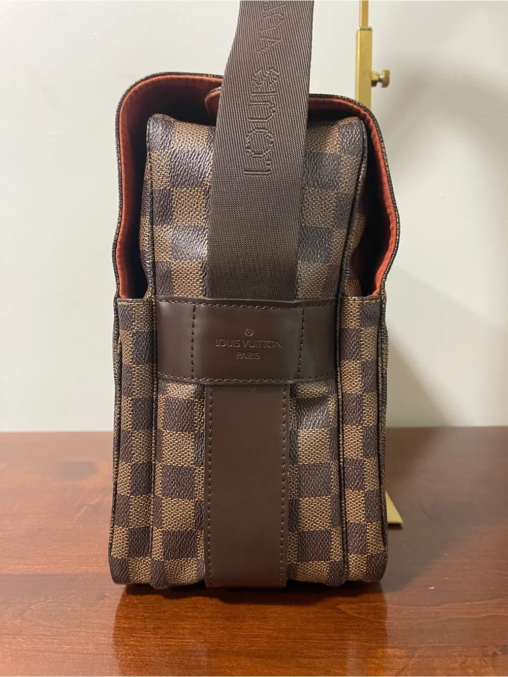 46-26 Preloved Louis Vuitton Naviglio Crossbody Messenger Damiee Ebene